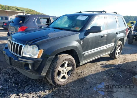 2005 Jeep Grand Cherokee Limited из США, поврежденный, VIN 1J8HR58275C606812